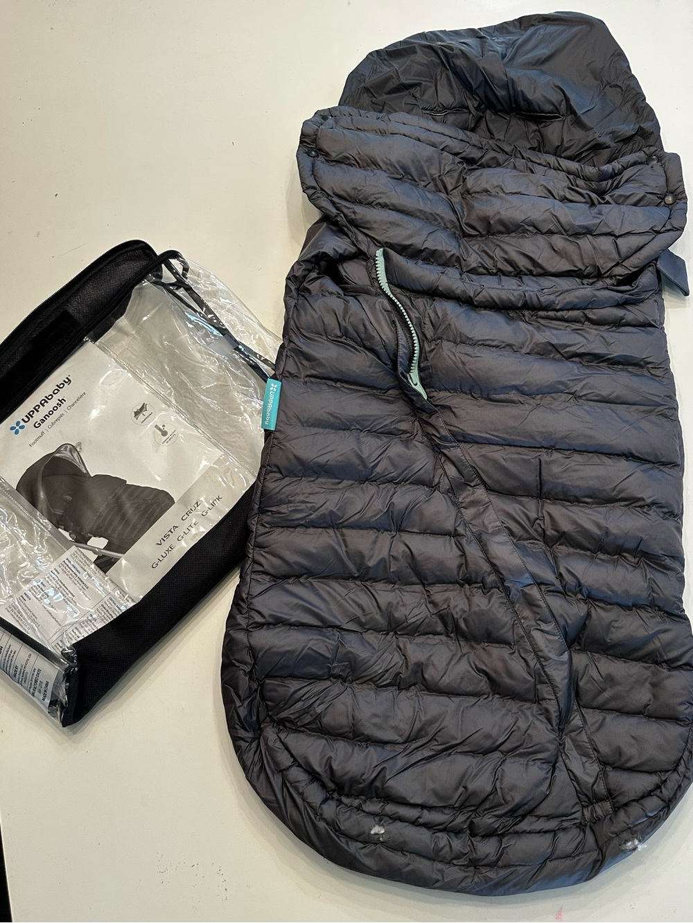 Kids UPPABABY CozyGANOOSH GANOOSH Puffy Hooded Footmuff - Vista Cruz